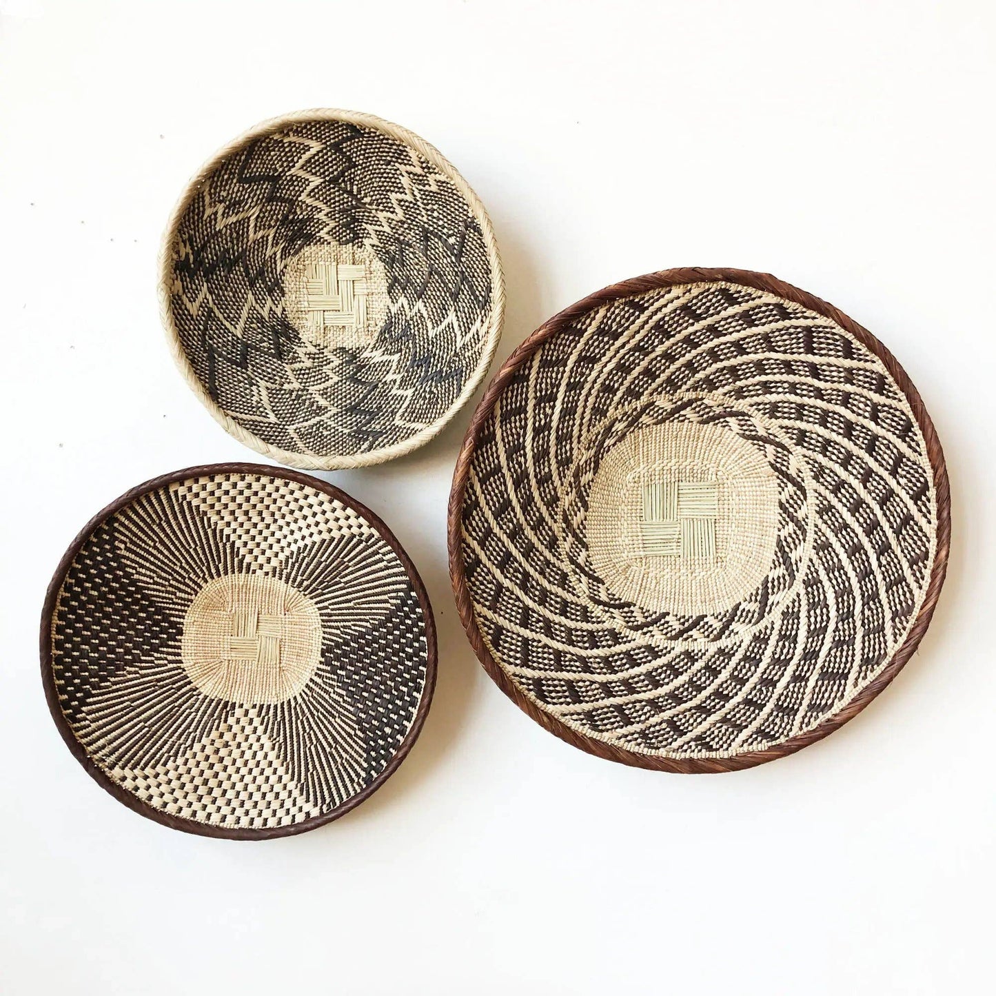 Binga Basket: Brown & Beige (Assorted)