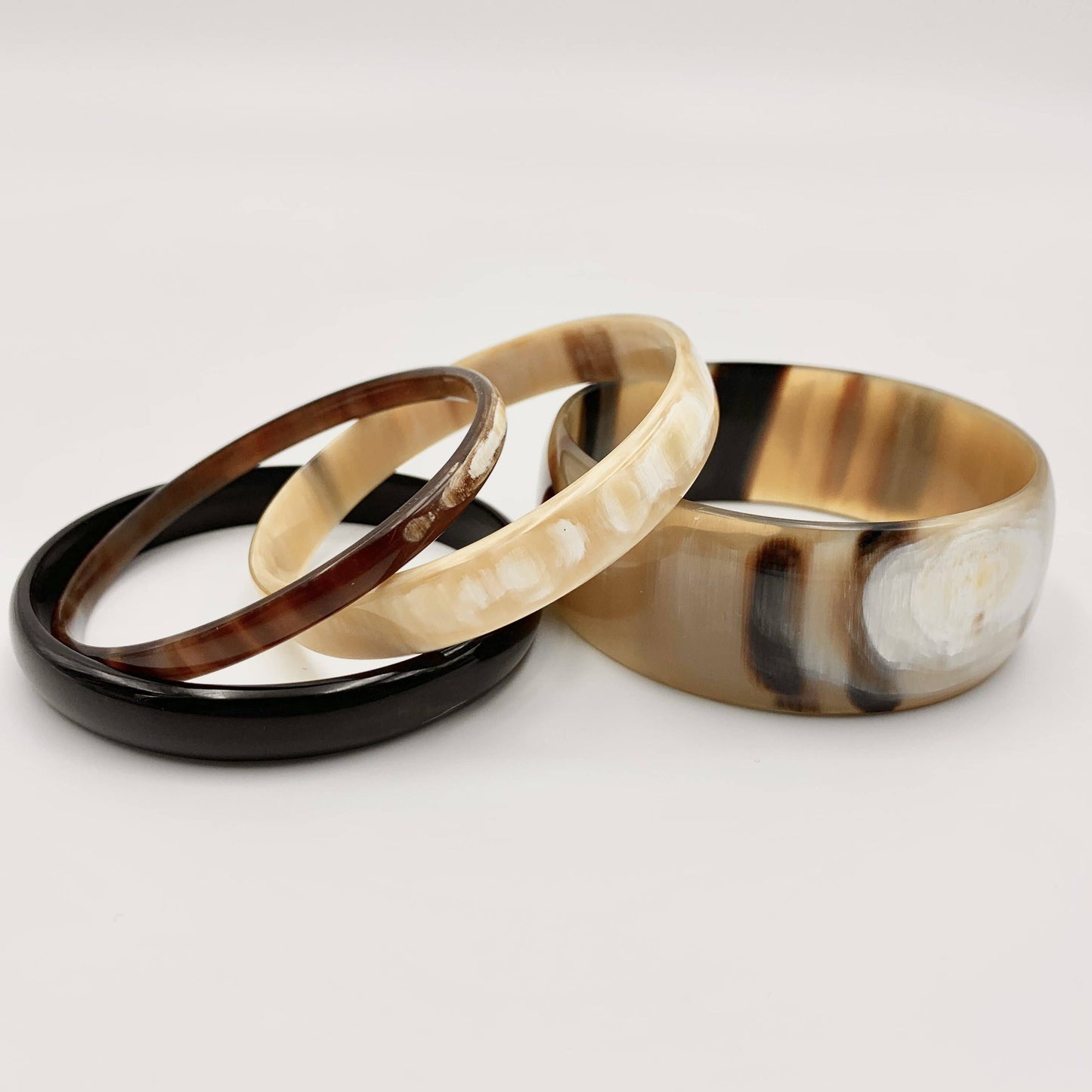 Horn Bangle - Thin