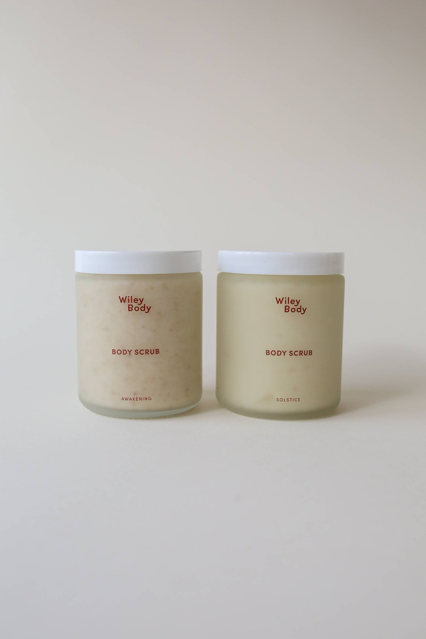 Body Scrub | Sugar, Shea Butter & Noni Extract, Glass Jar