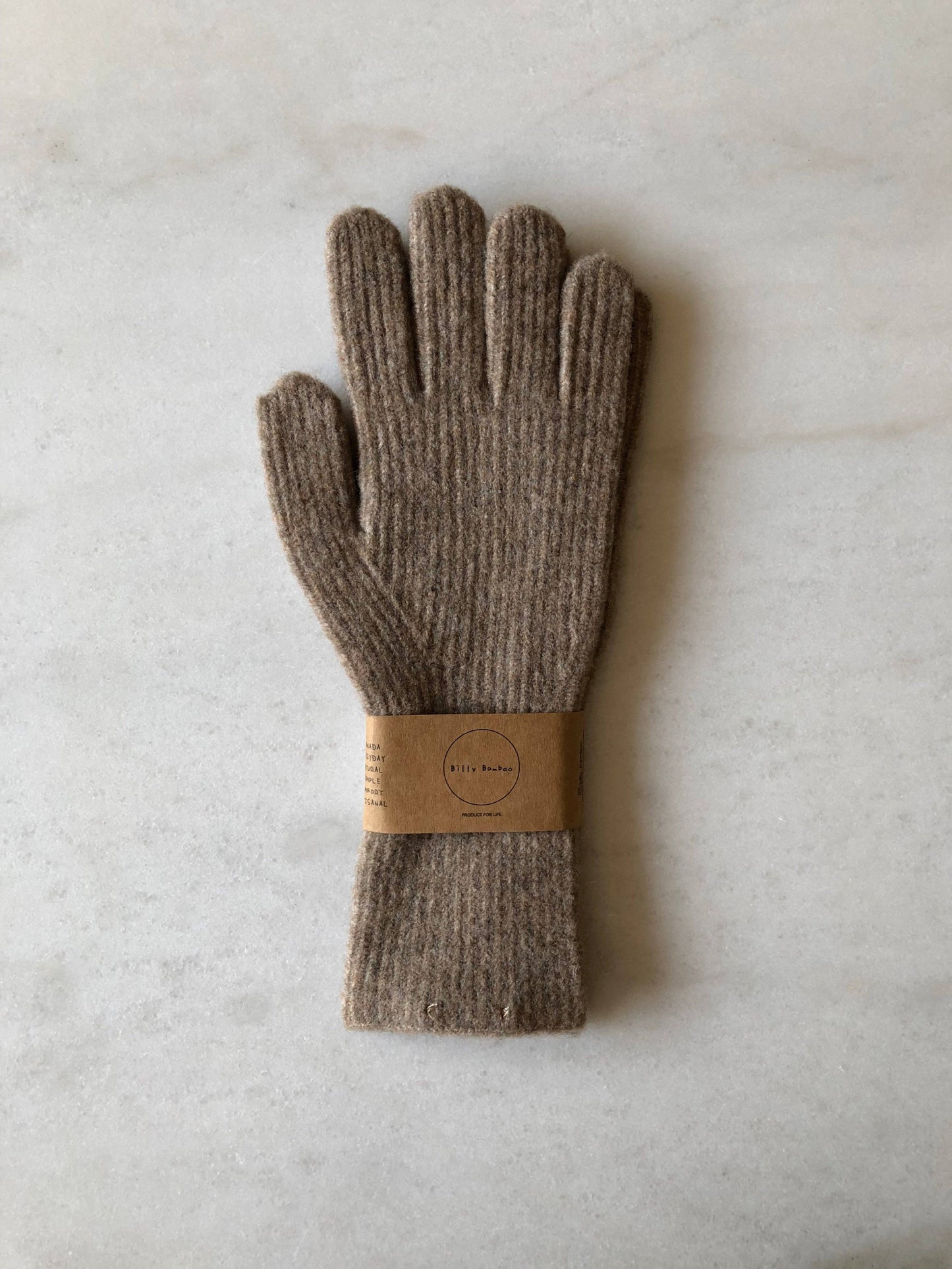 FUZZY WOOL TOUCH SCREEN GLOVES