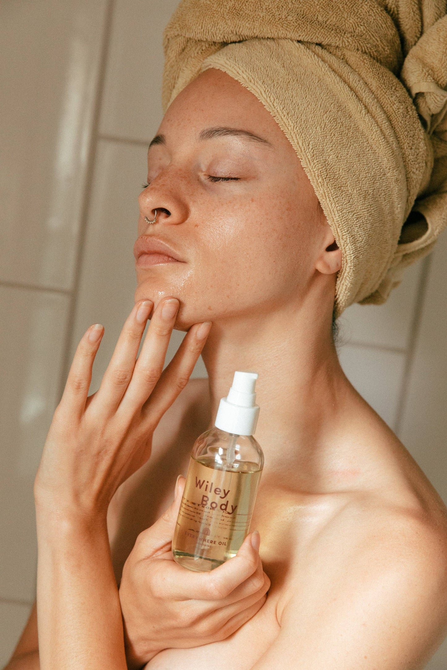 Everywhere Oil | Cold-Pressed Face & Body Oil, Unscented