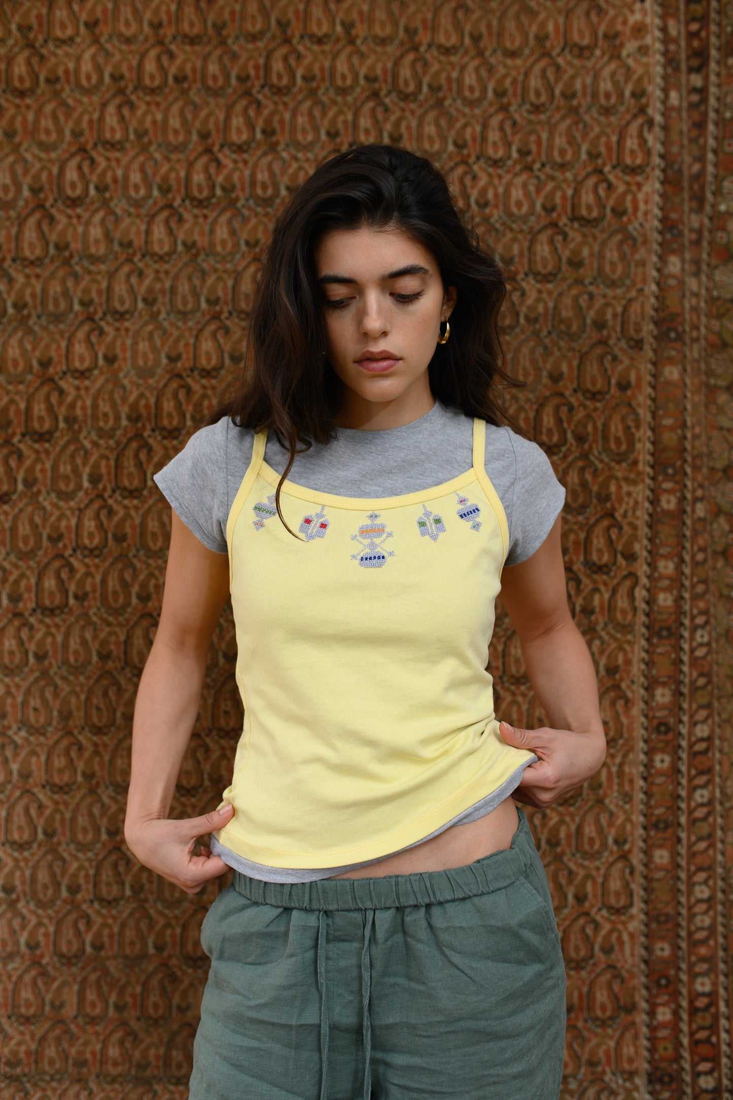 Beit Amal Tatreez tank top
