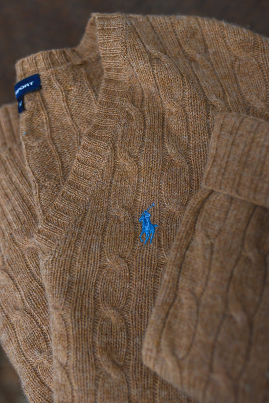 Tesoro Polo Sport Vintage Wool Sweater