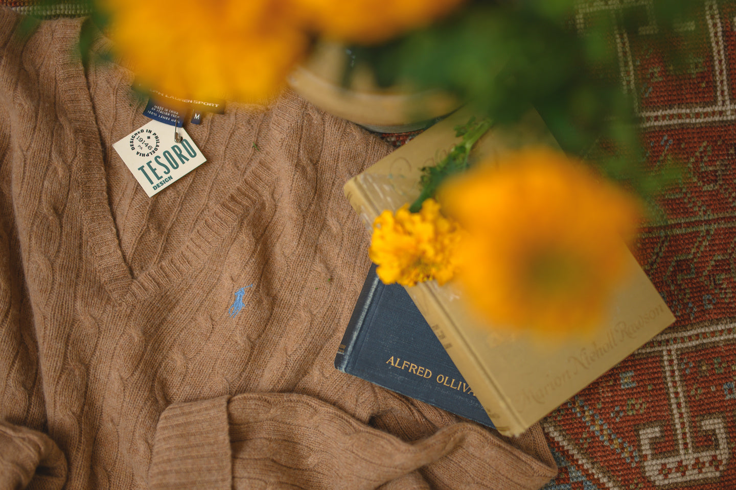 Tesoro Polo Sport Vintage Wool Sweater