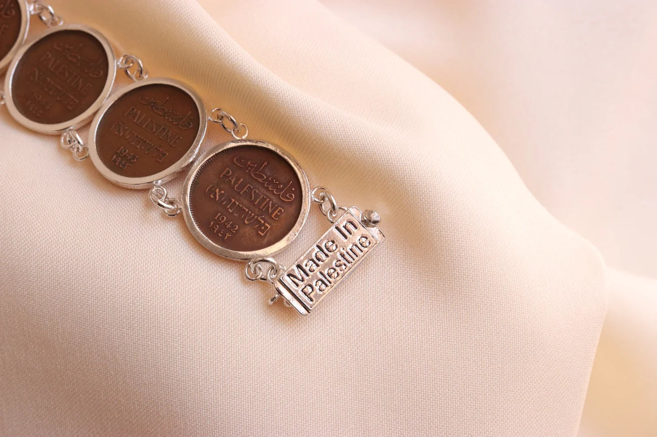 Palestine Coin bracelet 1 Mil