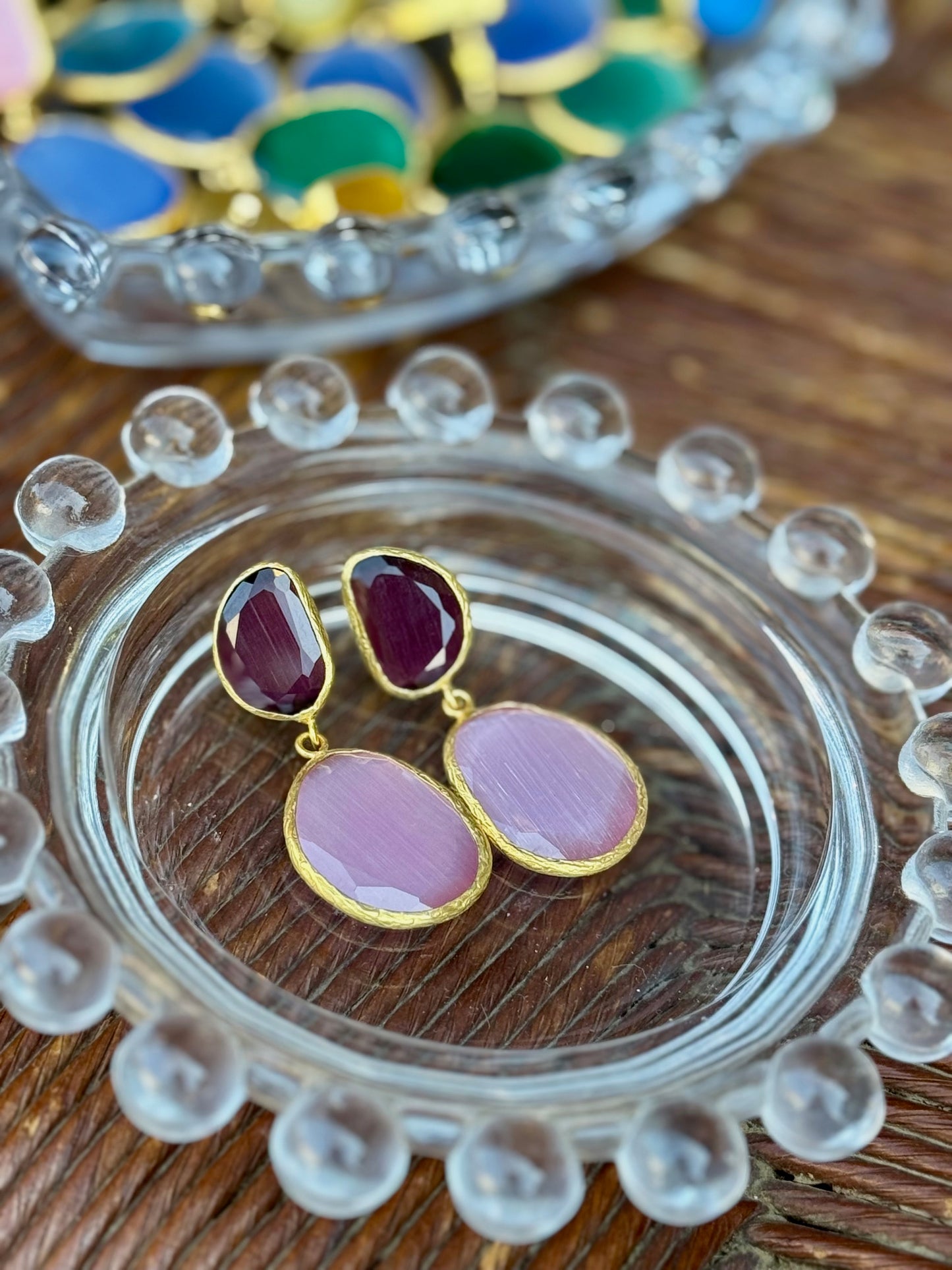 Gum Drop MC earrings