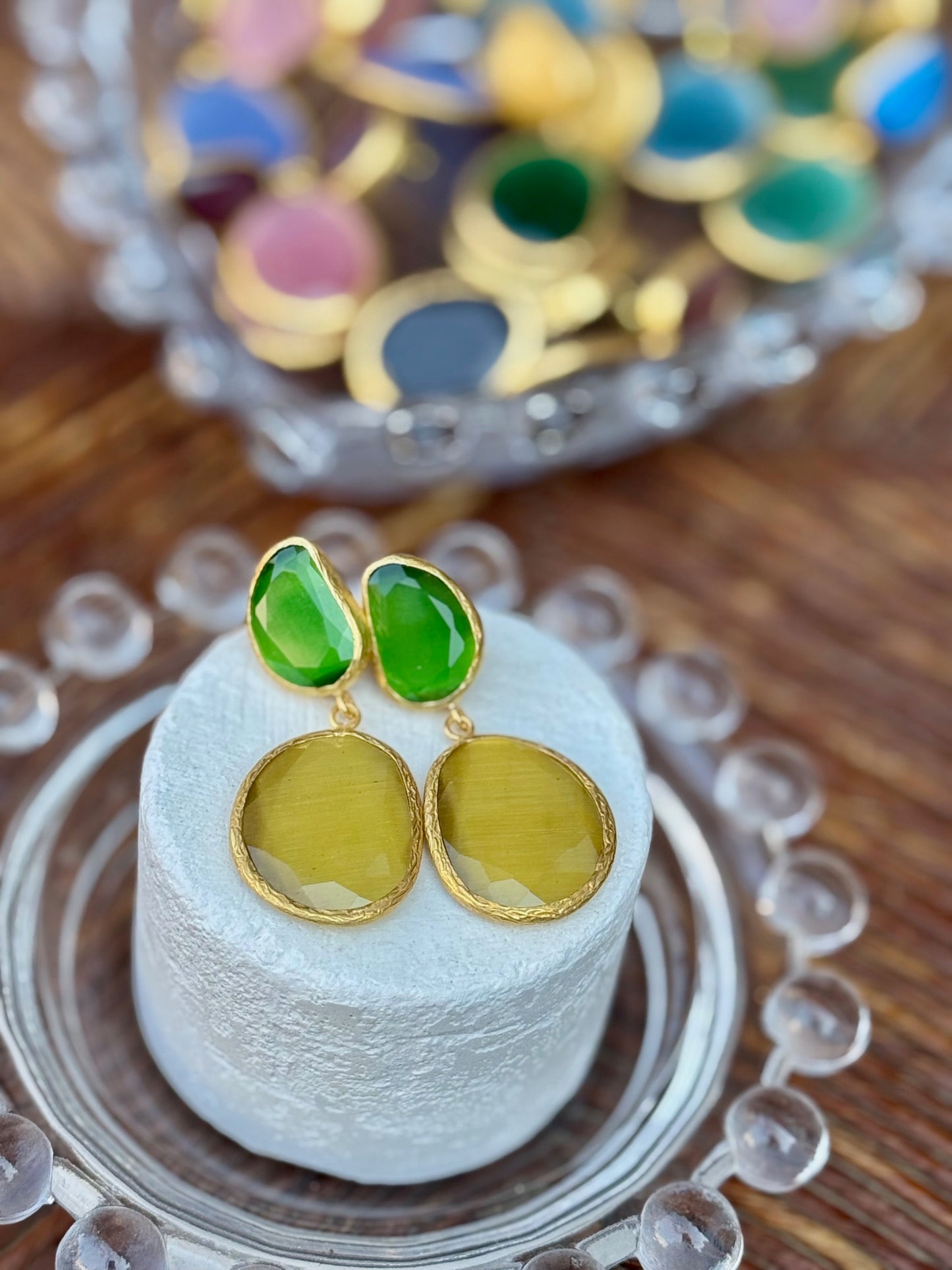 Gum Drop MC earrings