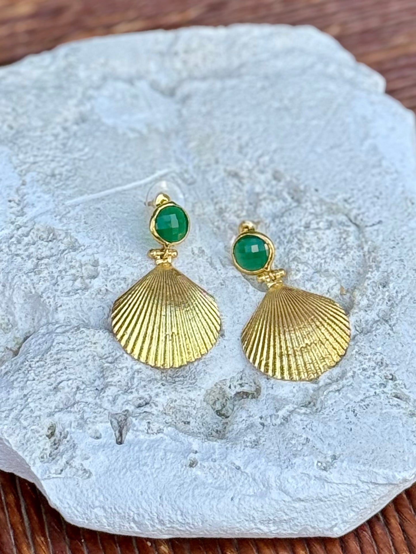 Seashell MC earrings