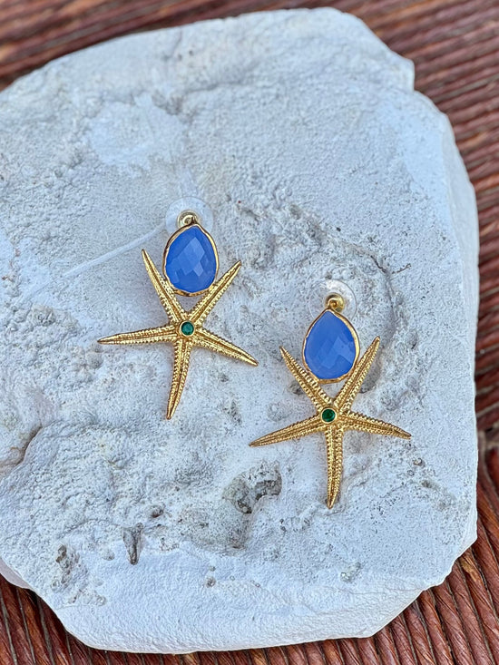 Starfish Gem MC earrings