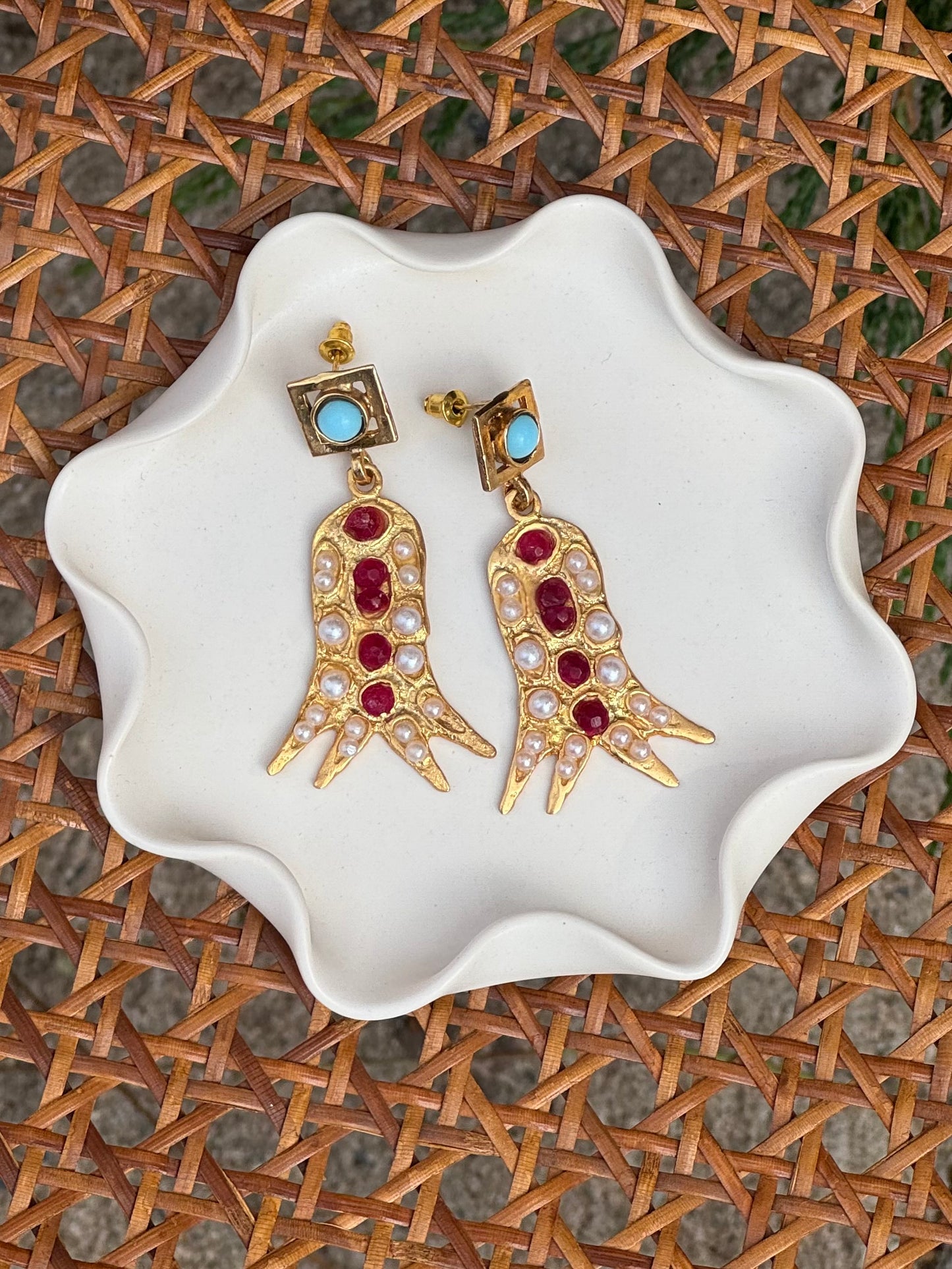 Tulip Pearl MC earring