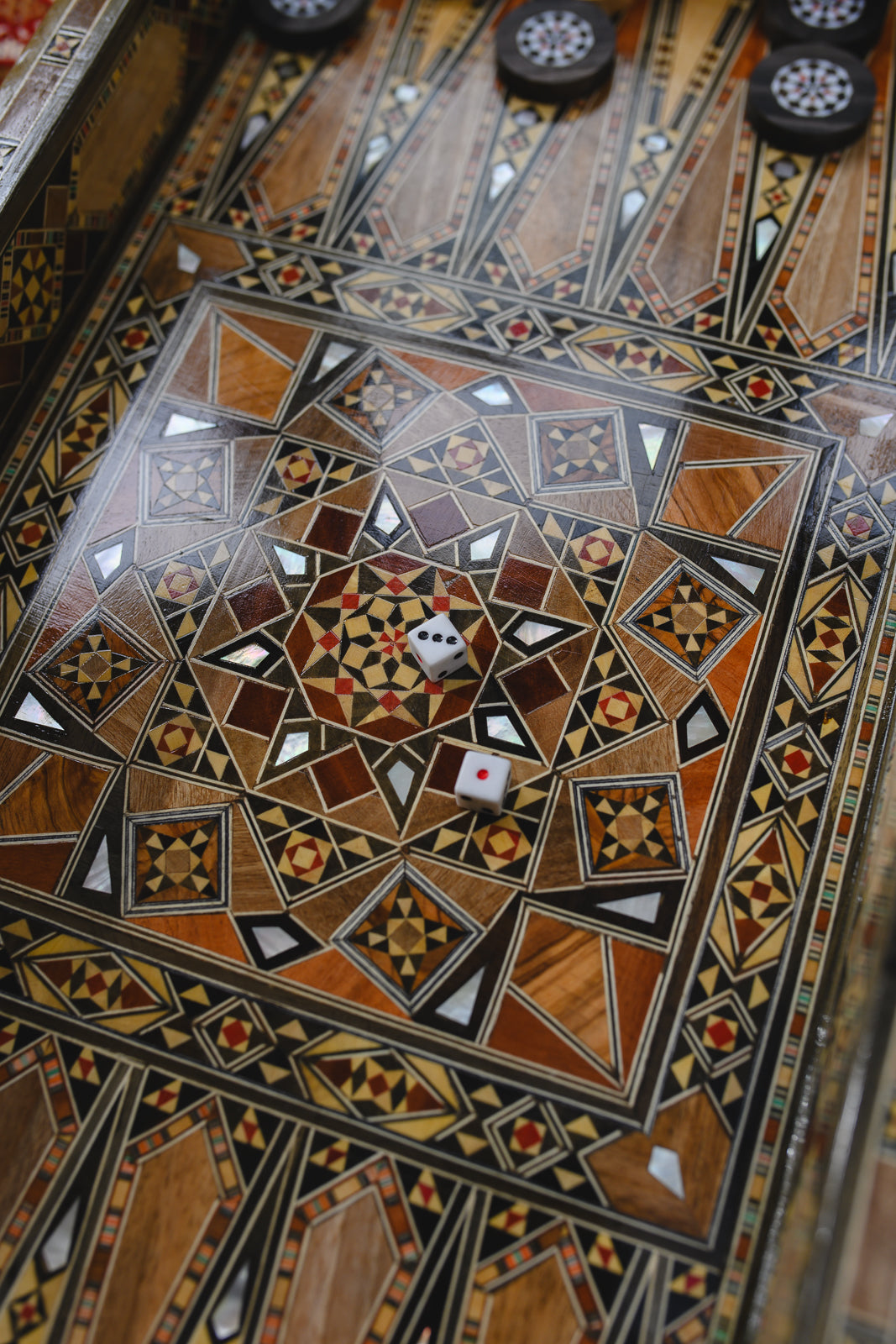 Damascus Backgammon Board | No. 003