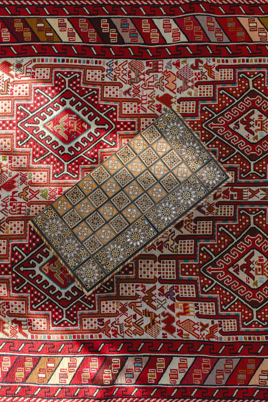 Damascus Backgammon Board | No. 003