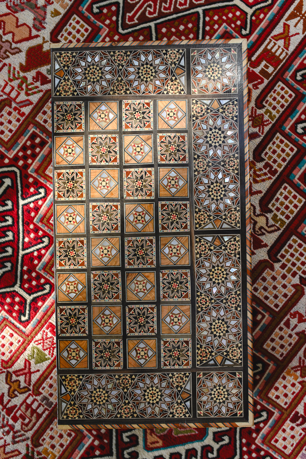 Damascus Backgammon Board | No. 003