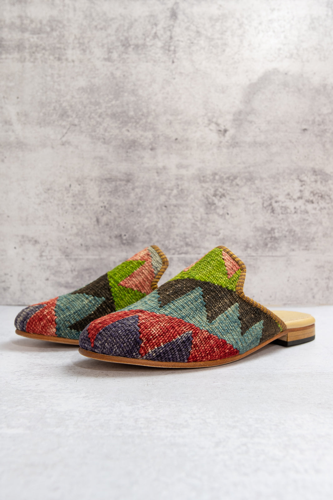 Kilim Mules for Women and Men - Genuine Leather Shoes – minimalchaos