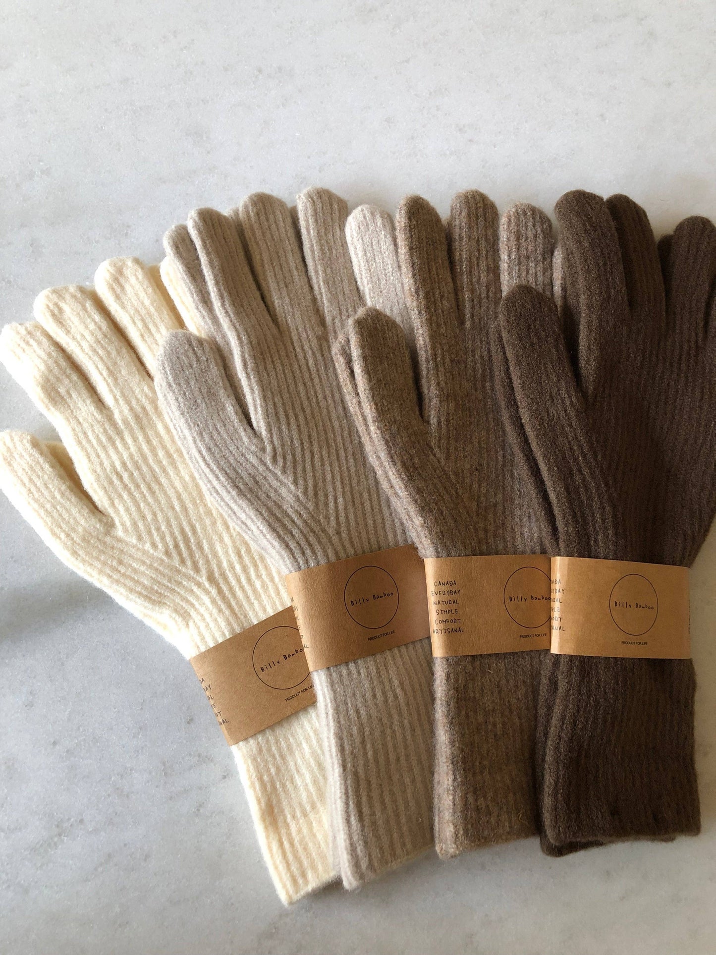 FUZZY WOOL TOUCH SCREEN GLOVES