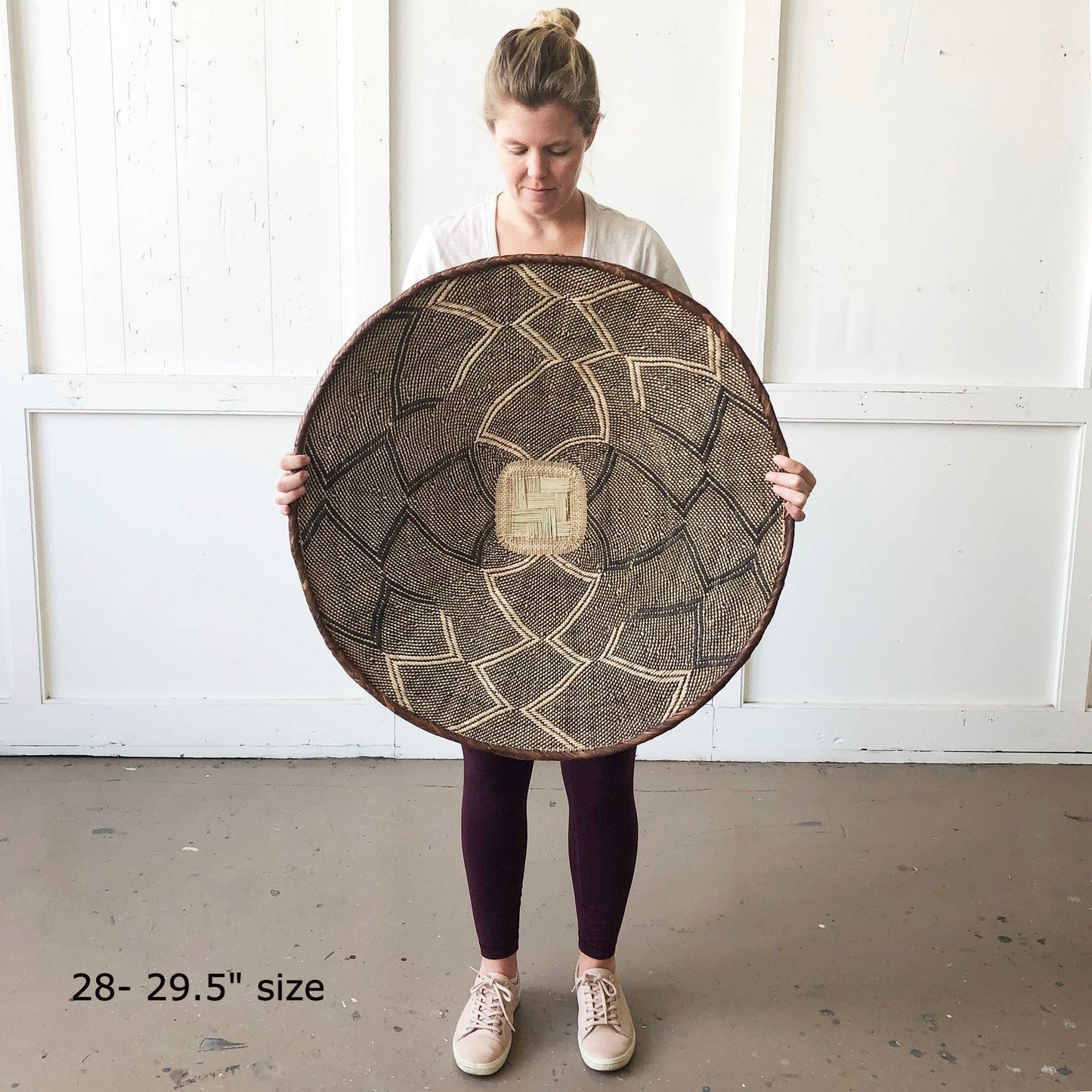 Binga Basket: Brown & Beige (Assorted)