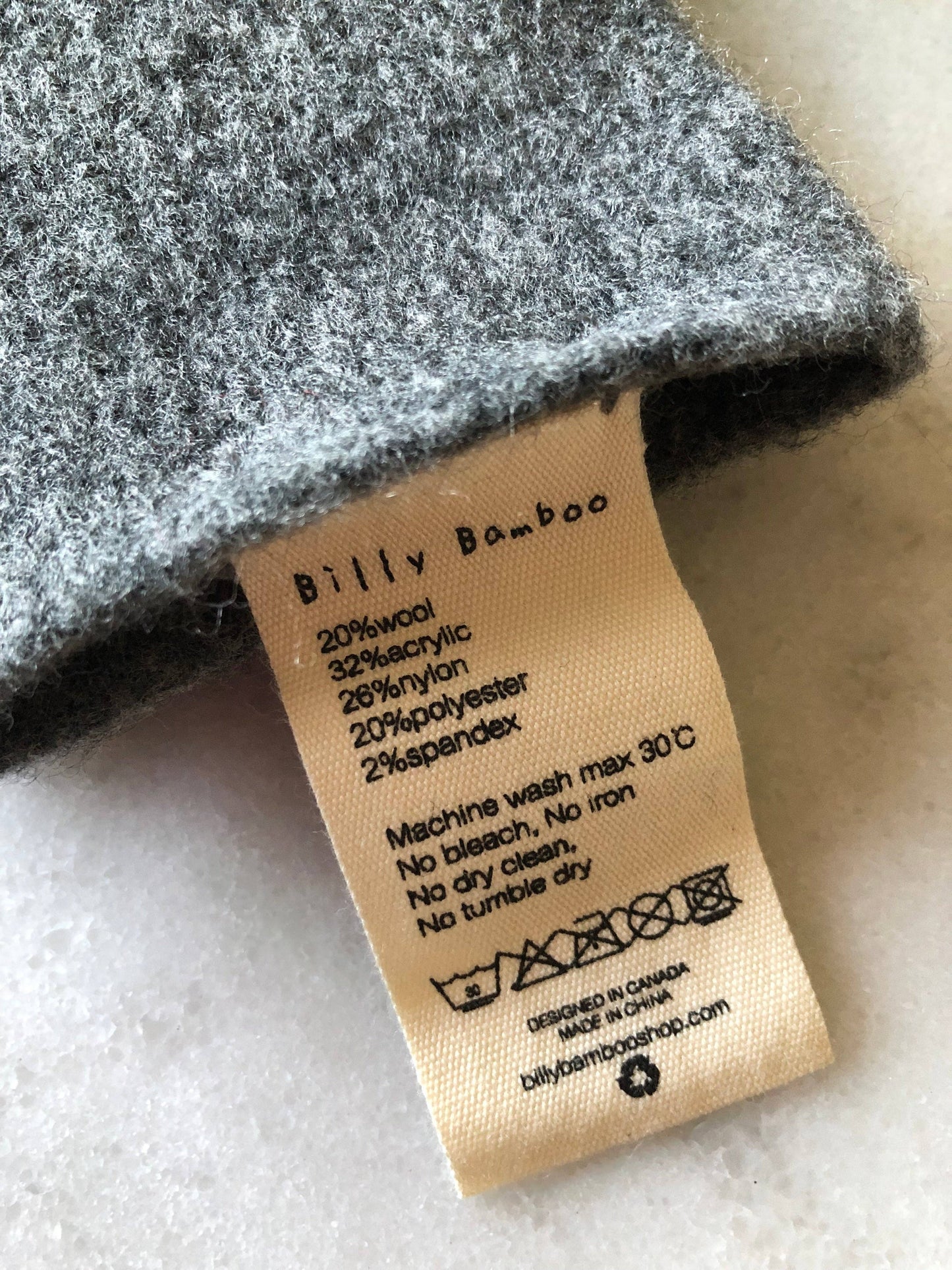 FUZZY WOOL TOUCH SCREEN GLOVES