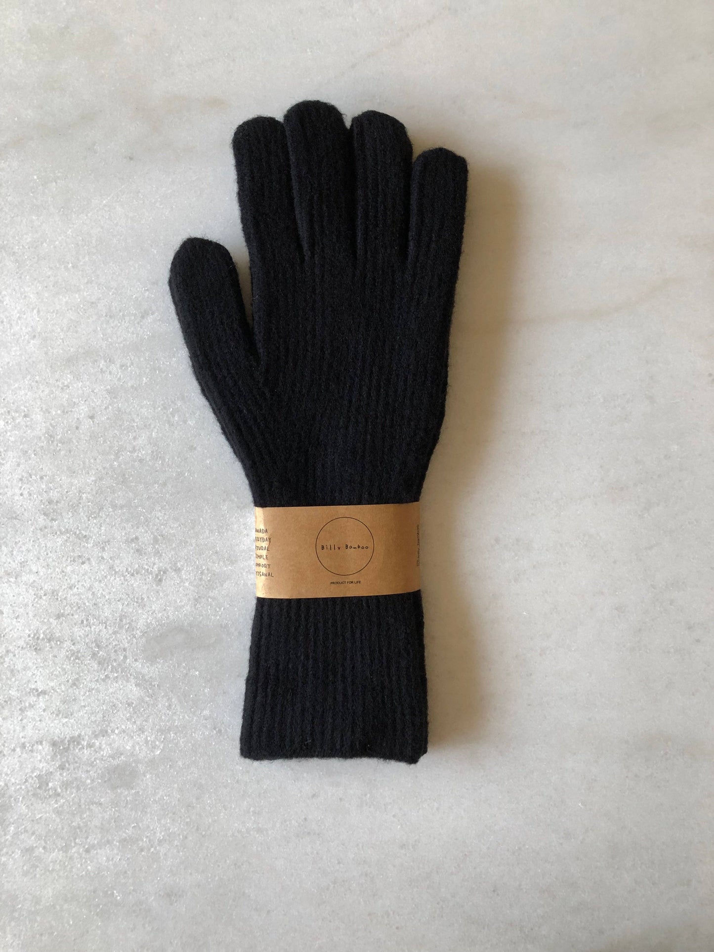 FUZZY WOOL TOUCH SCREEN GLOVES