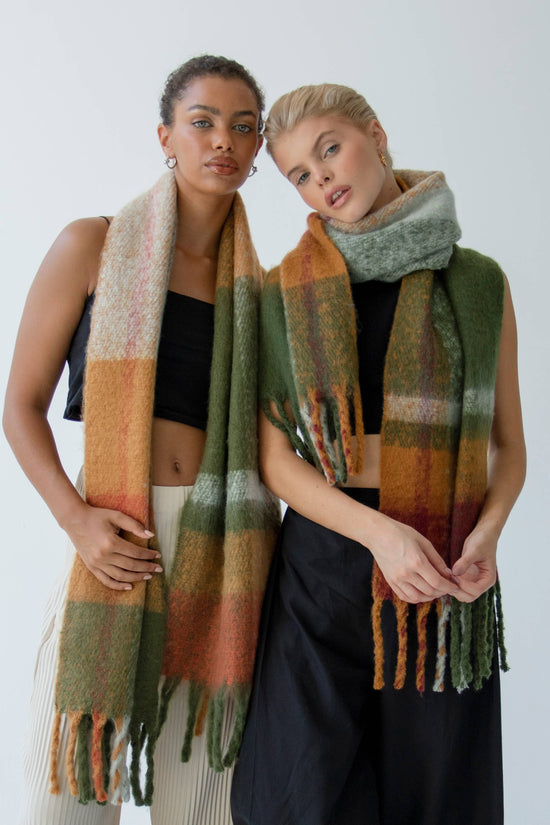 The Stockholm Scarf - 100% Recycled - Mossy Spring - FW25