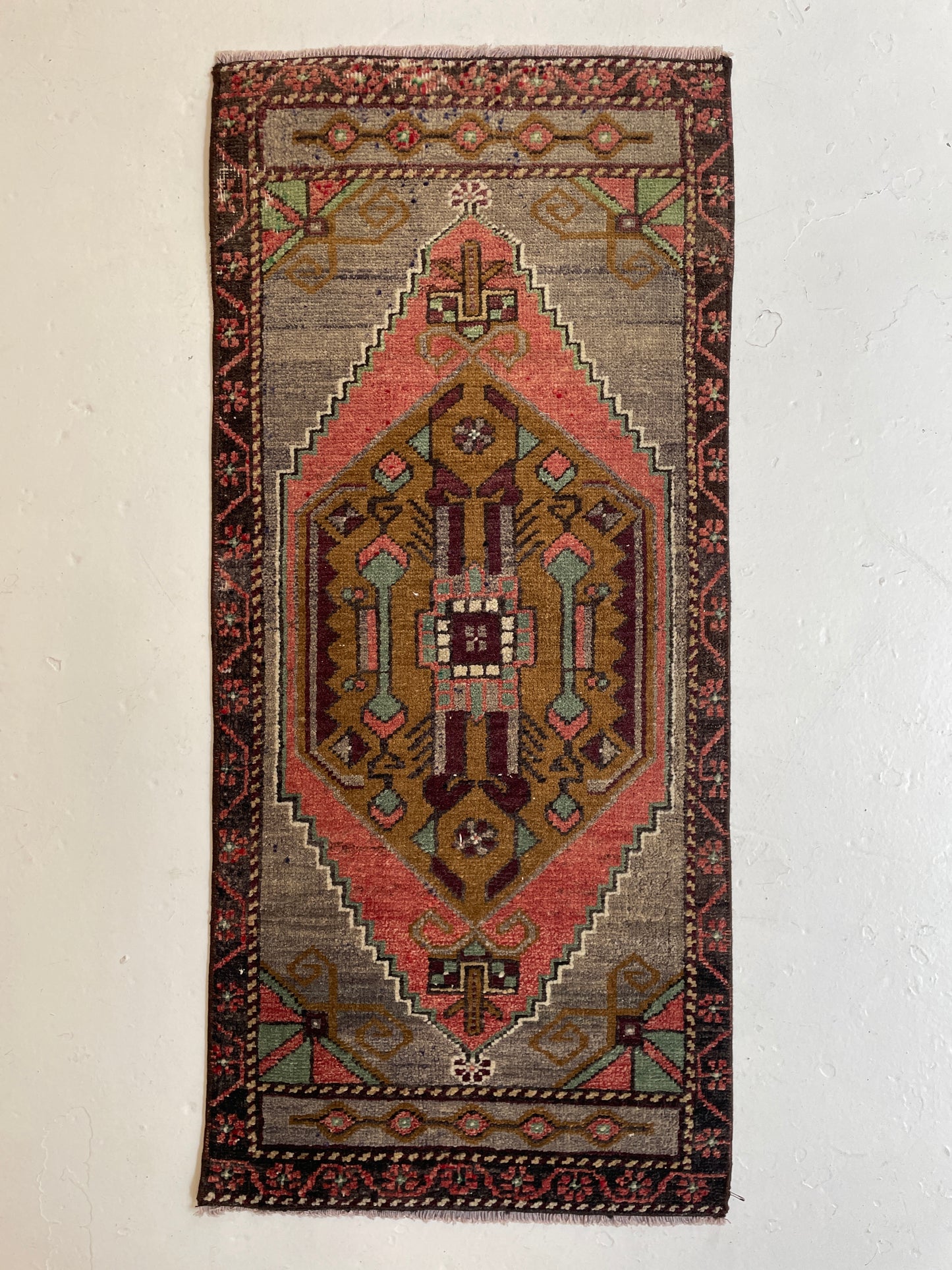 Vintage Turkish Rugs | Small Wool Area Rug – minimalchaos